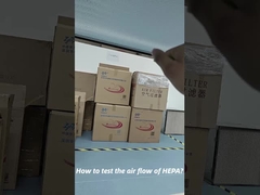 パネル HEPA 空気フィルター OEM 活性炭メディア H13 クラス