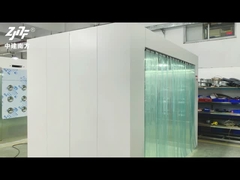 スタッドレスタイヤのLEDディスプレイ エアシャワー