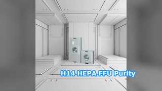 H14 HEPA FFU クリーン エア ソリューション