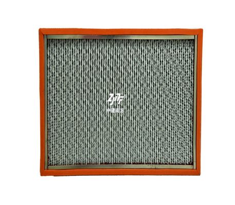 産業 工場 半導体 H14 H13 250°C ガラス繊維 HEPAフィルター 高温耐性HEPA空気フィルターパネル