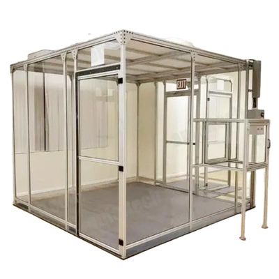 ISO モジュール式クリーンルームブース 実験室用 100-100000級