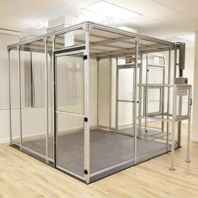 65dBノイズ クリーンルーム ブース ポジティブ/ネガティブな圧力制御とラミナールフローフット