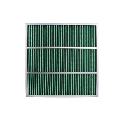 G3 G4 空気前フィルター 5um パネル 折りたたみ直角型 HVAC 交換のために
