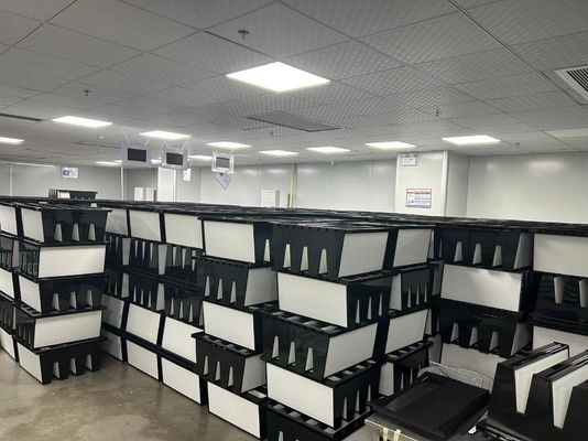 quality 亜鉛メッキ鋼Vバンクエアフィルター、超微細ファイバーグラスペーパー factory