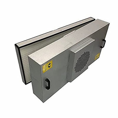 アルミ合金 FFU HEPA H14 フィルターユニット スタイナンスステールボディ 500-2000 M3/h 空気流量