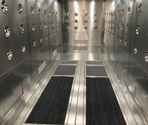 エアシャワー用UV殺菌靴底洗浄機