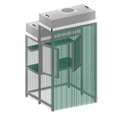 99.99% フィルター流量 クリーンルームブース