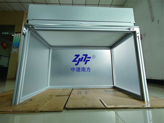 汚染のない製造 アクリル型ラミナール型空気流容室 1175*575*320MM FFU サイズ 99.99% フィルター効率