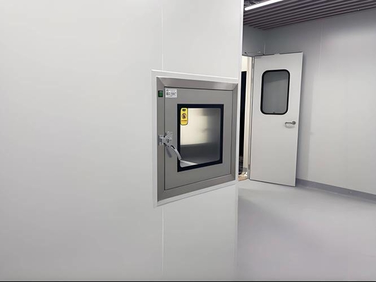 クリーンルーム搬送キャビネット（制御された物品の受け渡し用） 閉じる 起動 取り出す 両方のドアを同時に開けないでください