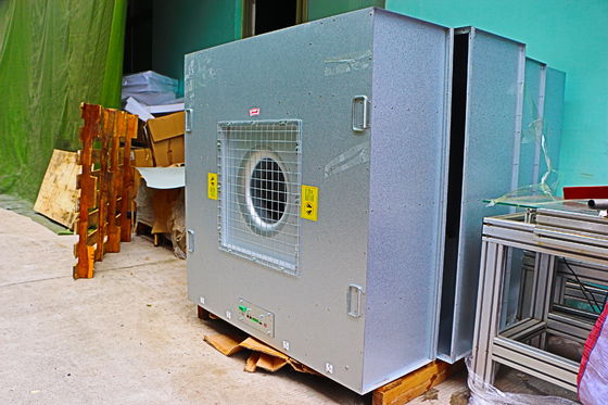 quality 4x4 4ft HEPA H14 Laminar Flow Hood Air Cleaning Equipment FFU For Mushroom Growing factory