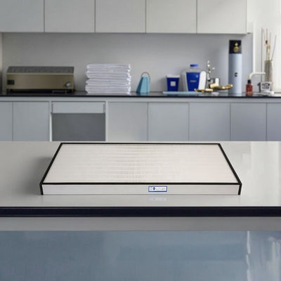 クリーンルームH14 HEPAフィルターは、≥0.3Μmの粒子を99.99%の効率で捕捉します