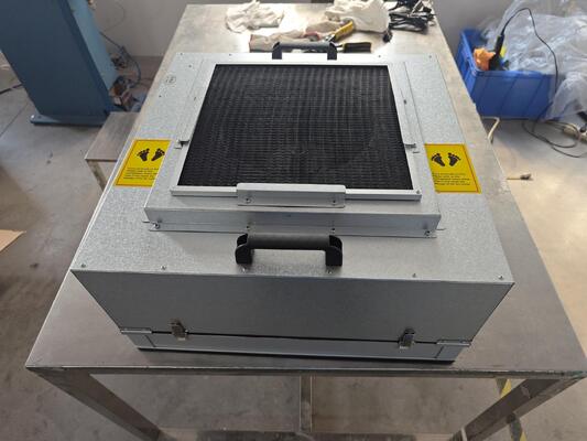 quality H14 HEPAラミナーフロー FFUファンフィルターユニット クリーンルーム用空気のフィルタリングのためのステンレス鋼 factory