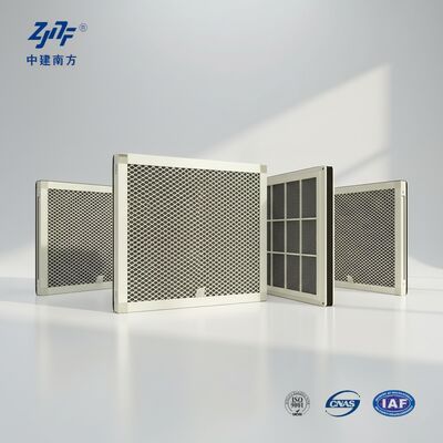 H13 H14 U15 適用のための 99.99% の漏れ検査と 0.3um の過濾精度を持つ耐久性のある産業用 HEPA フィルター